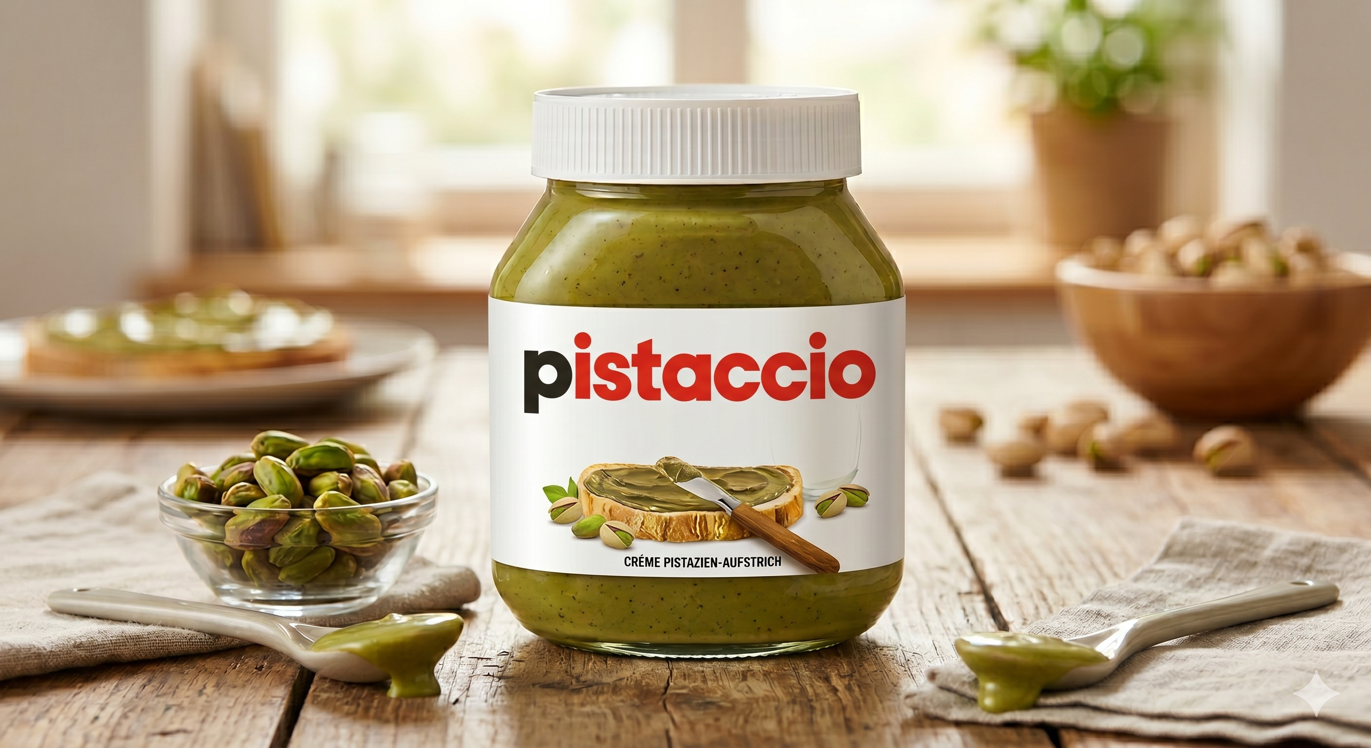 Das „Grüne Nutella“: Premium Pistaziencreme
