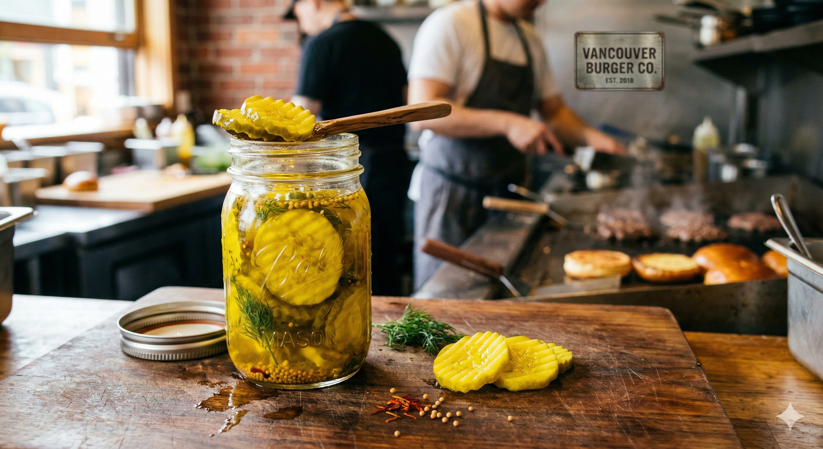 Das Vancouver Burger-Pickle Rezept